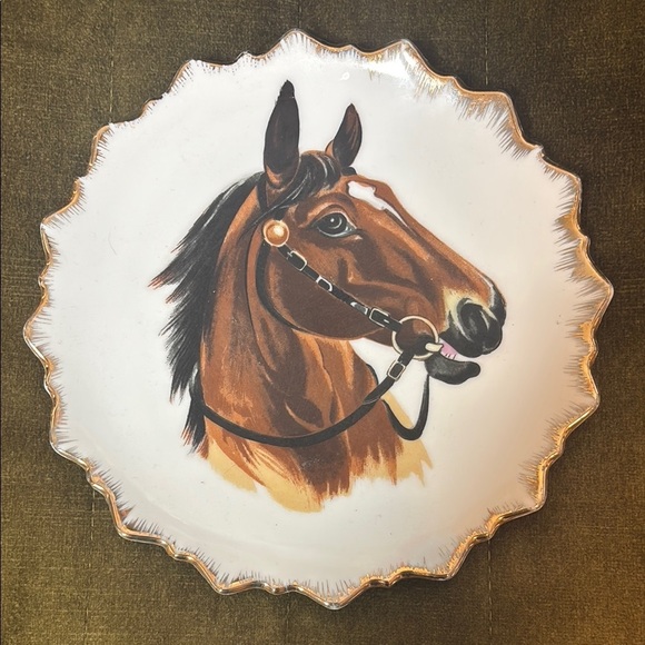 Horse Portrait Decorative Plate - Picture 1 of 4
